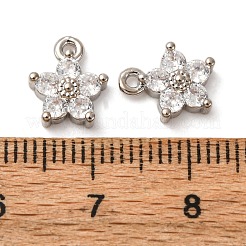 Латунные микро проложить кубического циркония подвески KK-I276-05P-03B