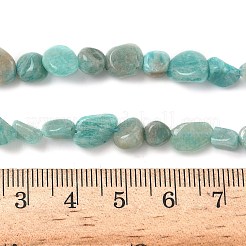 Природных амазонит бисер нитей G-F521-25