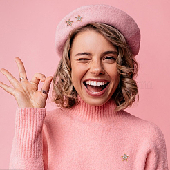 12 шт. брошь-булавка в виде звезды JEWB-FH0001-43