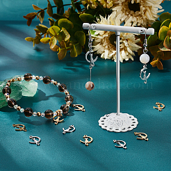 20 шт. 2-х цветные подвески в виде котят из нержавеющей стали 201&nbsp;STAS-UN0030-04