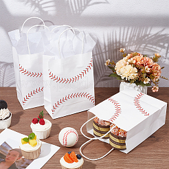 1 набор прямоугольных бумажных подарочных пакетов с ручкой&nbsp;ABAG-BBC0001-25A