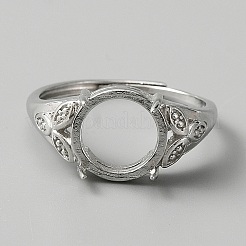 Регулируемые настройки для колец-солитеров из латуни FIND-WH0120-63B