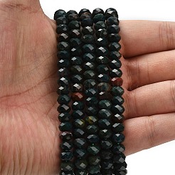 Бусины из натурального гелиотропного камня / гелиотропа G-Z111-A28