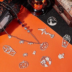 20 шт. 10 подвески из нержавеющей стали 201 с лазерной резкой STAS-SC0005-08