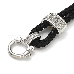 Нейлоновый шнур ожерелья выводы&nbsp;KK-Q019-10P-06