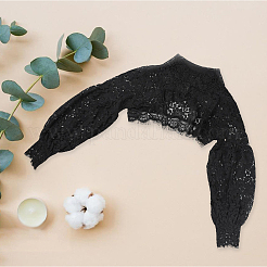 Съемные свадебные кружевные шали из полиэстера AJEW-WH20020-200B