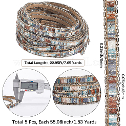 5 шт. шнуры из искусственной кожи&nbsp;LC-CL0001-01B
