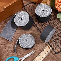 Плоский шнур из микрофибры из искусственной кожи&nbsp;LC-WH0006-07A-02