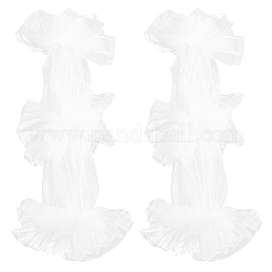 Рукава из кружевной ткани AJEW-WH20009-46