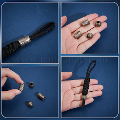 4 шт. 2 стиля латунных европейских бусин&nbsp;KK-BBC0016-95