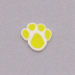 Кабошоны из полимерной глины ручной работы CLAY-WH0005-01A