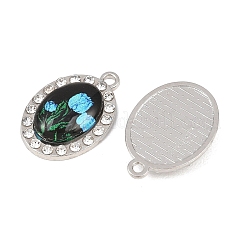 Подвески из сплава эмали и горного хрусталя&nbsp;FIND-H065-01P