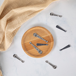 12 шт. 3-х стильный наконечник для шнура из сплава FIND-FH0005-92