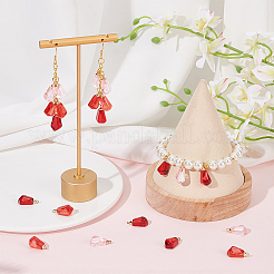 30шт 3 цвета прозрачные подвески из смолы RESI-NB0001-99