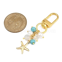 Круглые подвески из натурального белого нефрита&nbsp;HJEW-JM04144