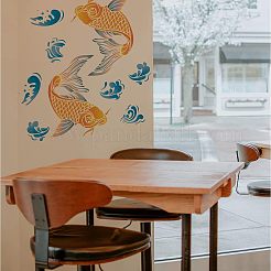 Большие пластиковые многоразовые шаблоны трафаретов для рисования&nbsp;DIY-WH0172-790