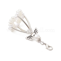 5 шт. подвеска из искусственного жемчуга из АБС-пластика HJEW-JM03626