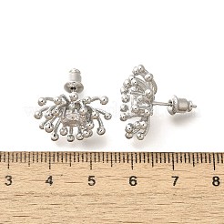 Серьги-гвоздики из циркония&nbsp;LS-EJEW-A121-06P