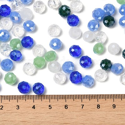 Стеклянные бусины EGLA-A034-SM8mm-09-1