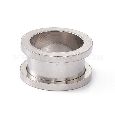 Не тускнеющие беруши из нержавеющей стали 304 калибры EJEW-G317-01L-P-1