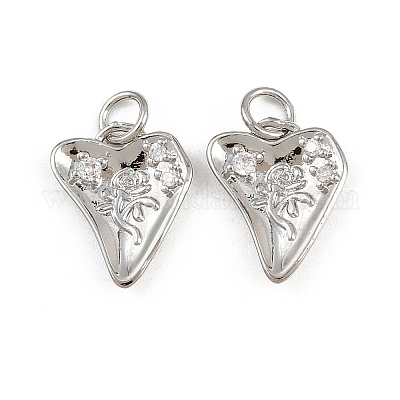 Латунные микро проложить кубического циркония подвески KK-A269-47P-1