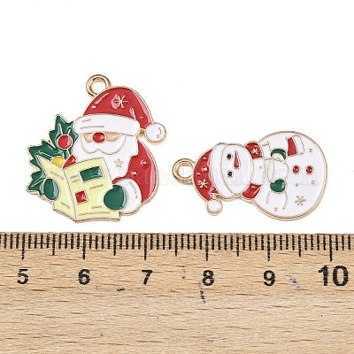 Рождественские эмали сплава подвески ENAM-G234-01G-1