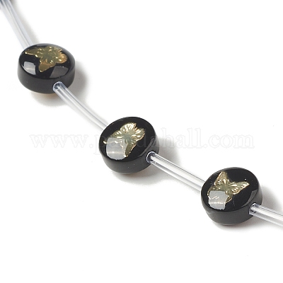 Бусы лэмпворк ручной работы LAMP-F028-01F-1