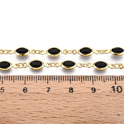 Латунные овальные звенья цепи CHC-N023-04D-G-1