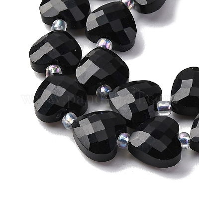 Природные обсидиана бисер нитей&nbsp;X-G-P570-E20-01-1