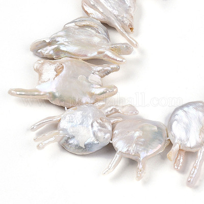 Натуральный жемчуг в стиле барокко кеши PEAR-S018-06H-1