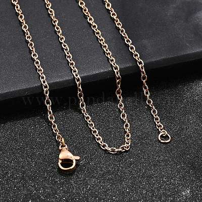 Изготовление ожерелий из нержавеющей стали 304 X-STAS-P045-01RG-A-1