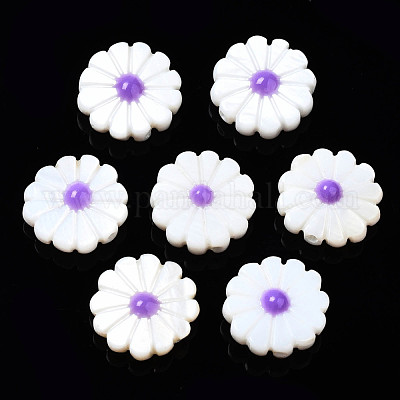 Бусины из натуральных пресноводных ракушек SHEL-N026-143A-149A-1