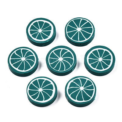 Бусины из полимерной глины  CLAY-N011-62-A01-1