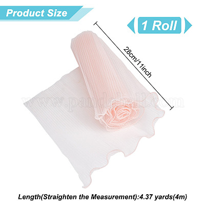 Полиэфирная сетка для обертывания цветочных букетов ORIB-WH0002-06B-1