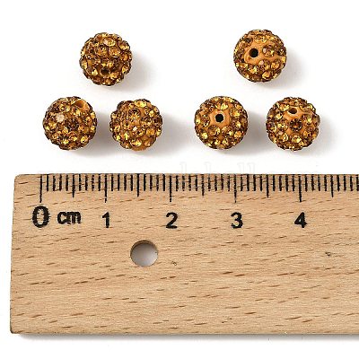 Pave disco бусины&nbsp;RB-H258-8MM-203-1