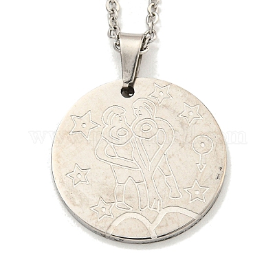 Не тускнеющие подвески-созвездия NJEW-S422-04P-03-1