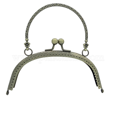 Ручка-рамка для кошелька с замком-поцелуем из железа&nbsp;PW-WG5A87F-02-1