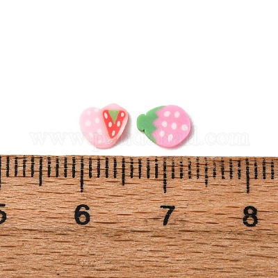 Кабошоны из полимерной глины ручной работы и пластиковые бусины для изготовления фурнитуры для бижутерии своими руками CLAY-B007-04G-1