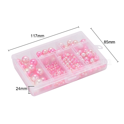 497шт 5 стиля радуги абс пластик имитация жемчуга OACR-YW0001-07D-1