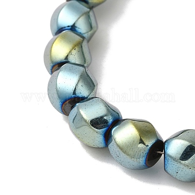 Гальванические нити синтетических магнитных гематитовых бусин G-I364-J01-07-1