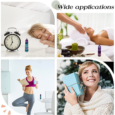 Украшение дисплея скульптуры из натурального флюорита G-WH0021-30-1