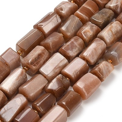 Натуральный персиковый лунный камень G-H329-A04-02-1