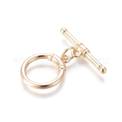 Латуни Переключить застежками KK-G381-06G-1