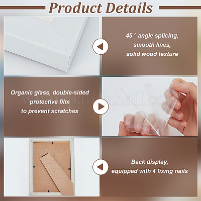 Деревянная витрина для одной медали&nbsp;ODIS-WH0086-113C-1