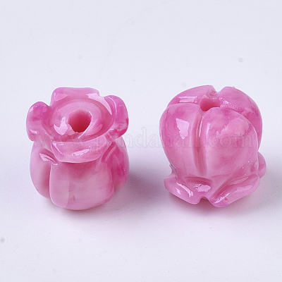 Синтетических коралловых бусин CORA-R017-28-B06-1