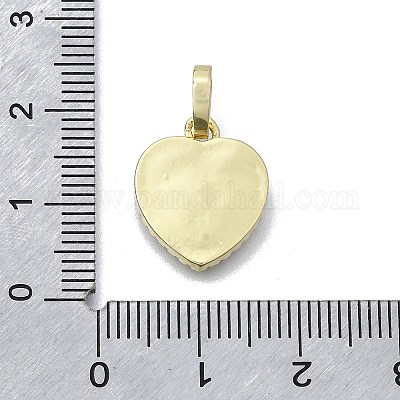 Латунные микро проложить кубического циркония подвески KK-V010-05G-02-1