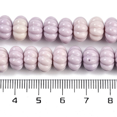 Нити резных бусин из синтетических ракушек SHEL-K007-10-1