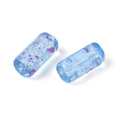 Прозрачные стеклянные бусины Пикассо&nbsp;SEED-N010-02I-1