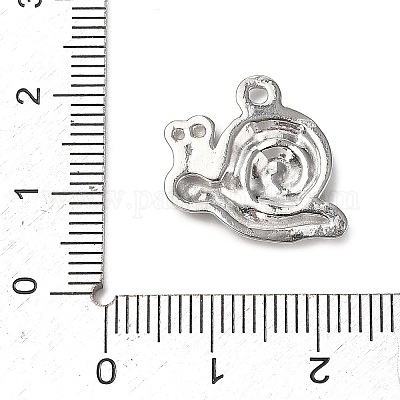 Подвески из нержавеющей стали 304 с эмалью STAS-P395-08B-P-1