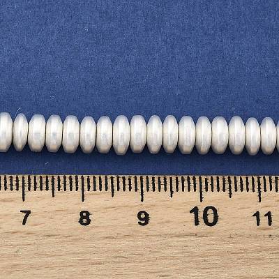 Гальванические нити из синтетических немагнитных гематитовых бусин G-H327-G01-02D-1